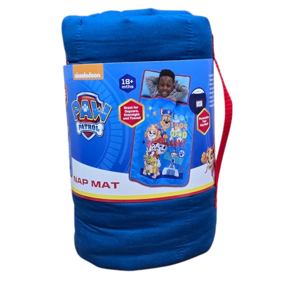 Paw Patrol "Good Pups Good Day" 3-In-1 Toddler Nap Mat, NEW - Picture 3 of 7